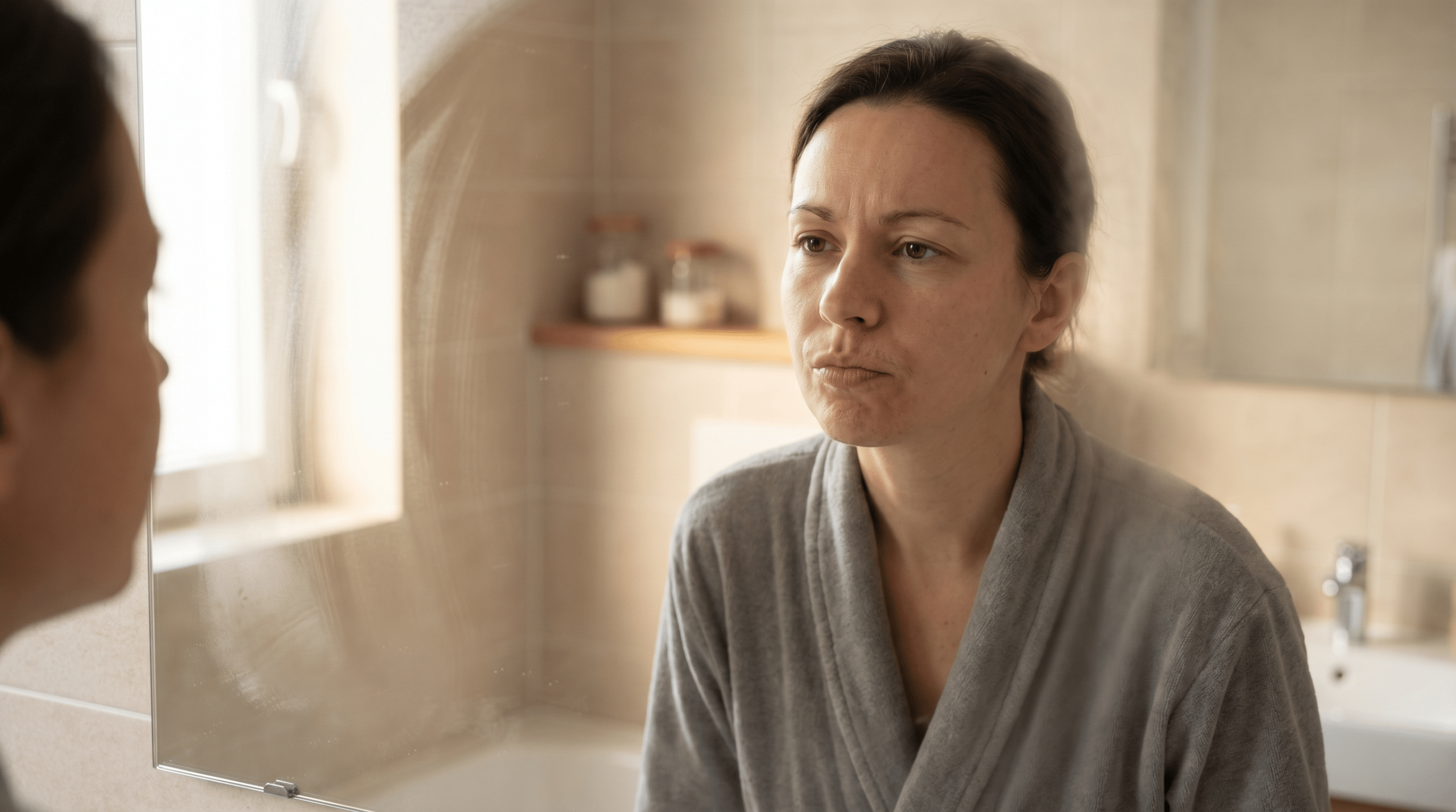 Morgenroutine Spiegel